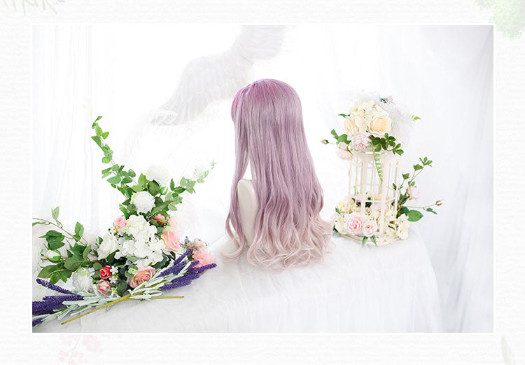Lolita purple rhyme gradient wig A10281