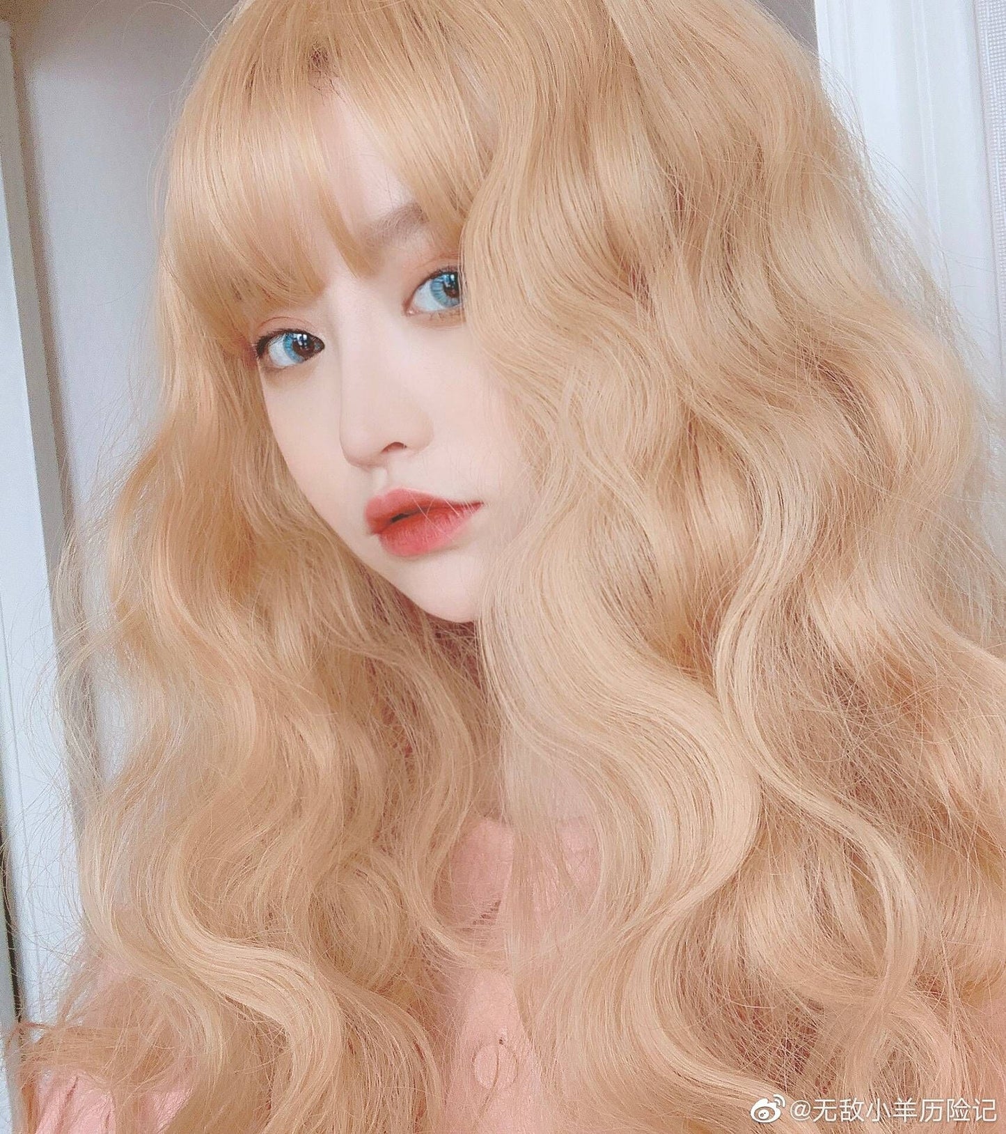 Harajuku wool curl wig A20048