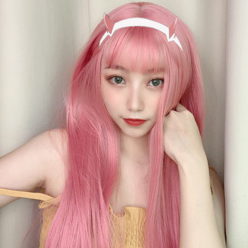 Sakura pink goddess wig A10722