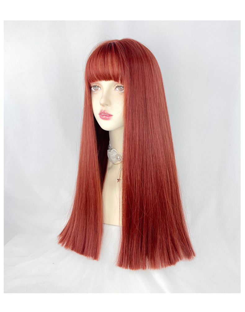 Mera red wig A40070