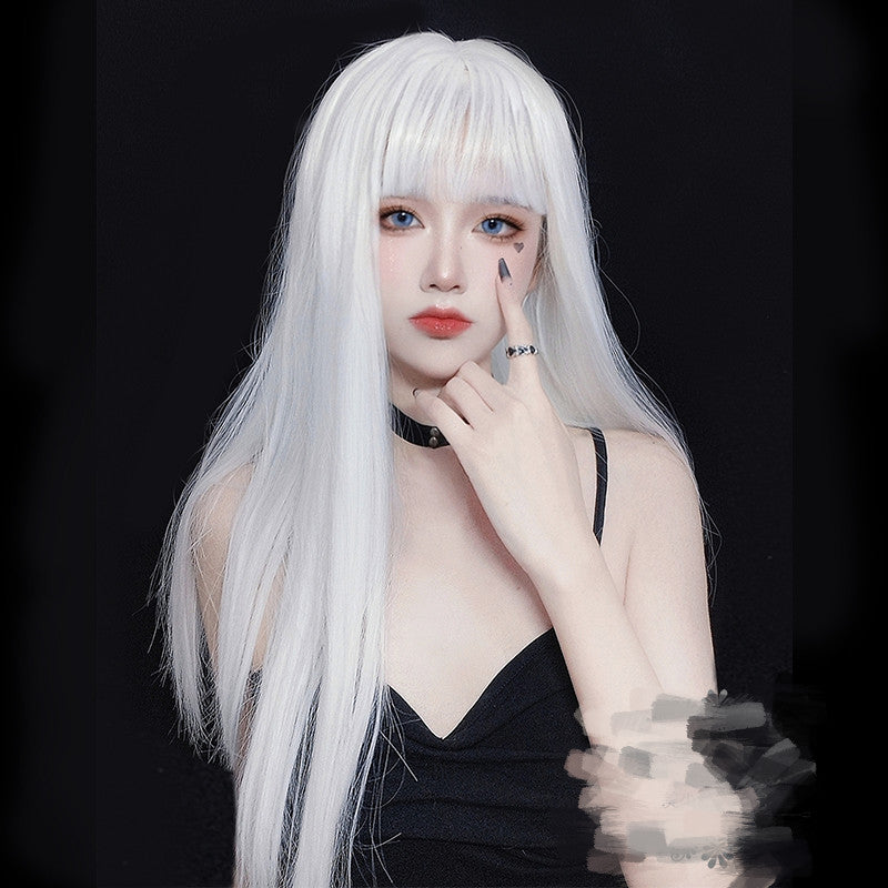 pure white wig A30821