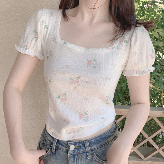 Cream Rose T-Shirt A30945